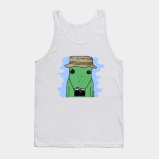 The Tourist (Background) Tank Top